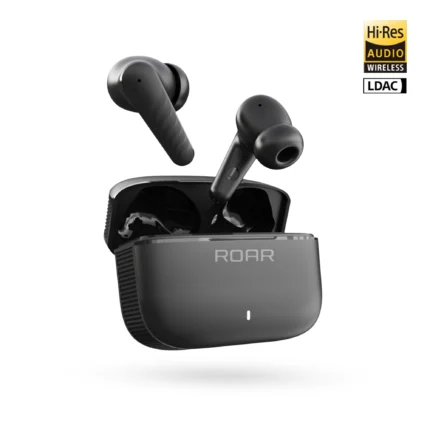 Roar Buds T8 True Wireless Earbuds – BoomX Bass | ENC Quad Mic | Bluetooth 5.4